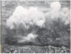 Voladura de 50.000 Ton de Caliza